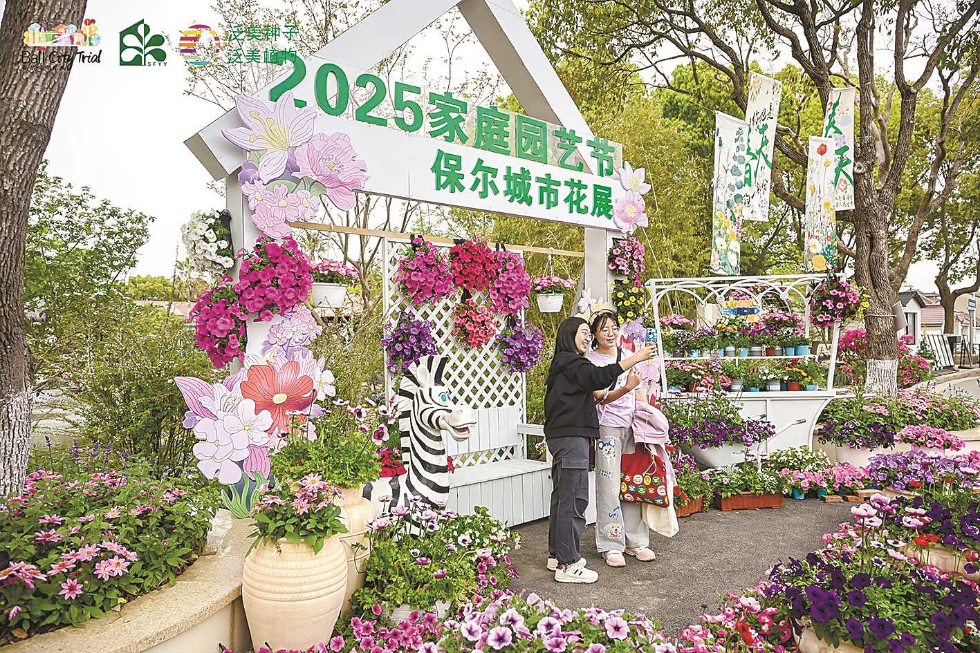 保尔城市花展引领园艺新风尚